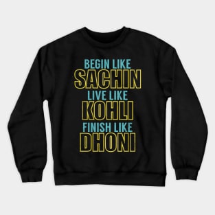 Indian Cricket Fan T-Shirt Crewneck Sweatshirt